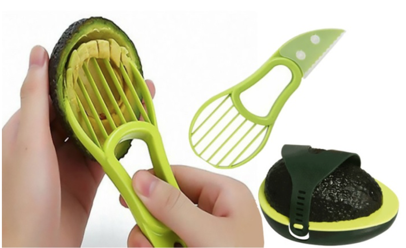 3-in-1 Avocado Tool with Avocado Keeper