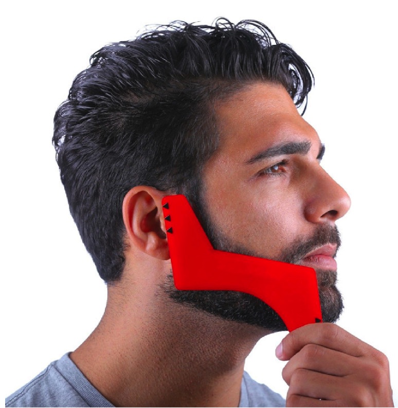 Beard Shaping Trimmer Template Comb Tool