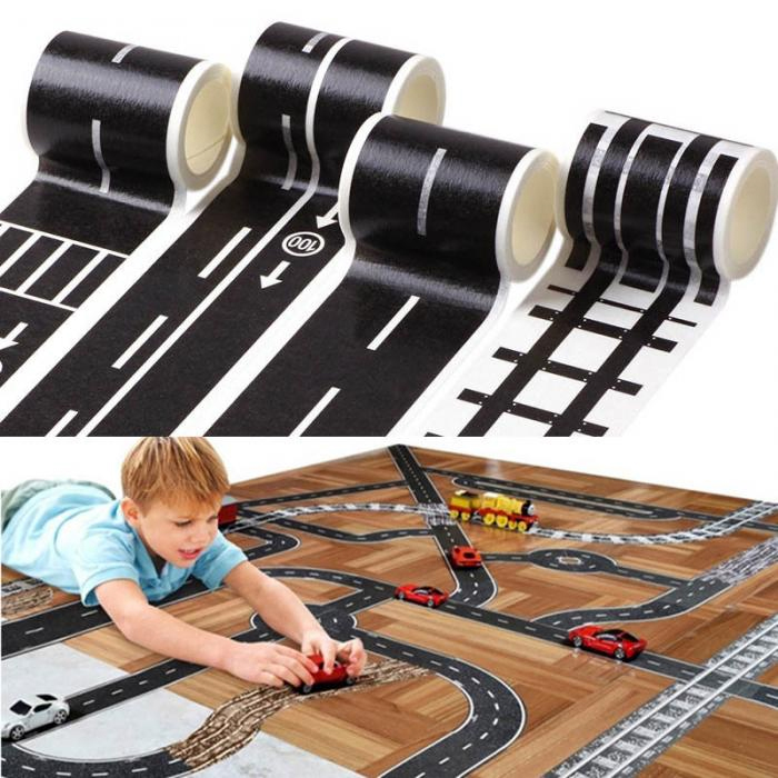 Kids Track Tape For Toy Cars And Trains