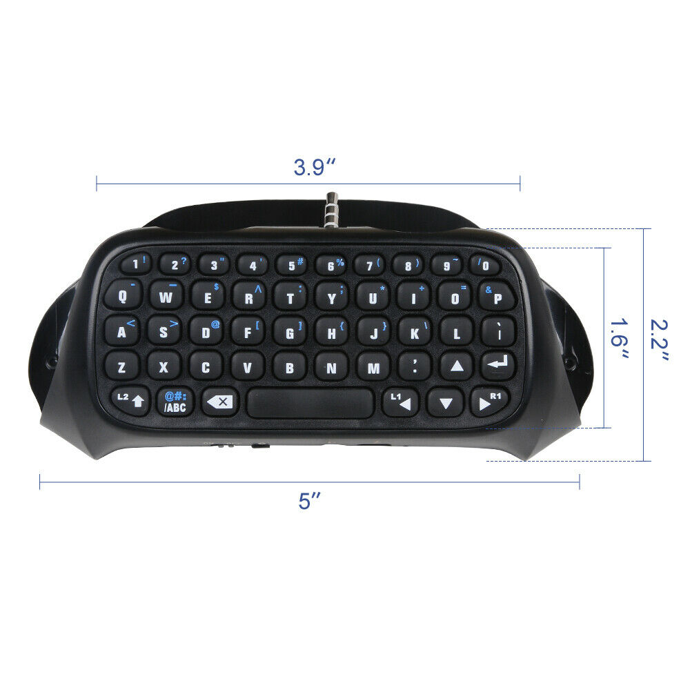 PS4 Wireless Bluetooth Chat Keyboard