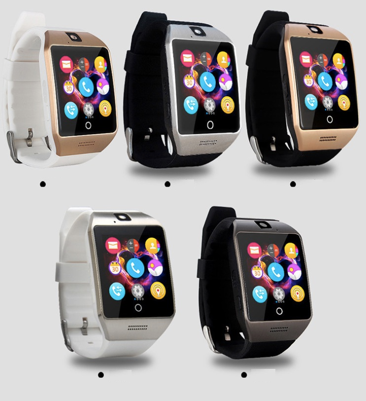 Q18 Bluetooth Smart Watch Q18 With Camera, MP3 IOS Android