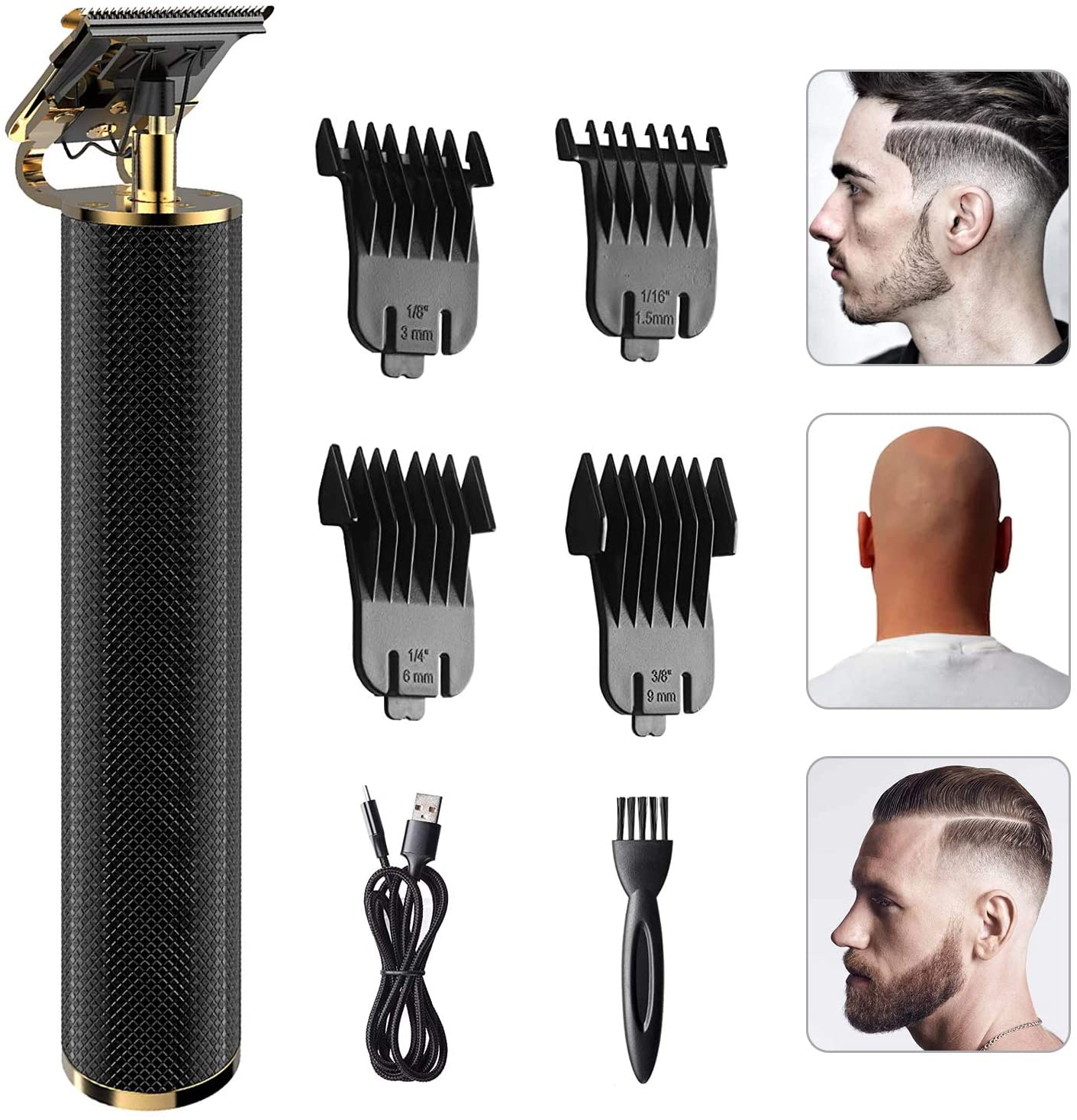 Rechargeable Waterproof Cordless Hair Trimmer