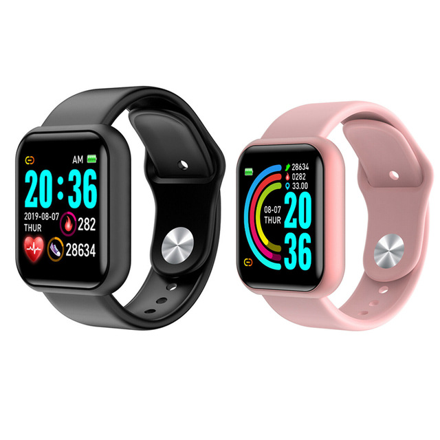Touchscreen Smart Watch - Fitness Tracker - Blood Pressure - Calls + MORE