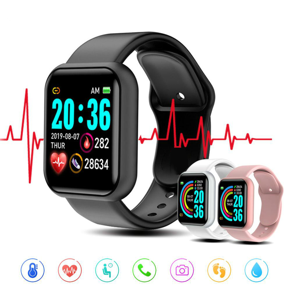 Touchscreen Smart Watch - Fitness Tracker - Blood Pressure - Calls + MORE