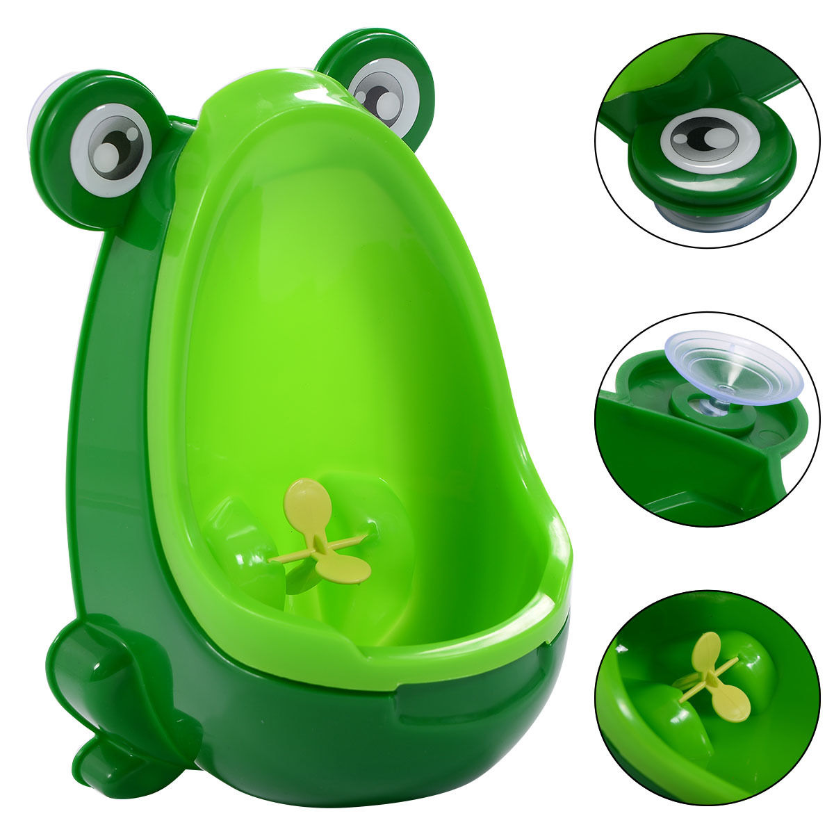 Wall-Mounted Frog Potty Training Urinal