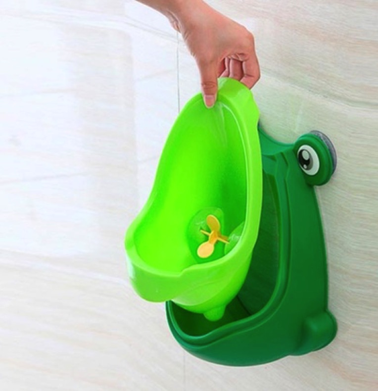 Wall-Mounted Frog Potty Training Urinal