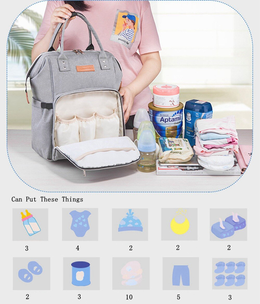 Unisex Large Baby Accessory Backpack