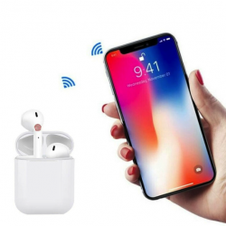 Apple and Siri-compatible QI Earbuds with Wireless Charging Case